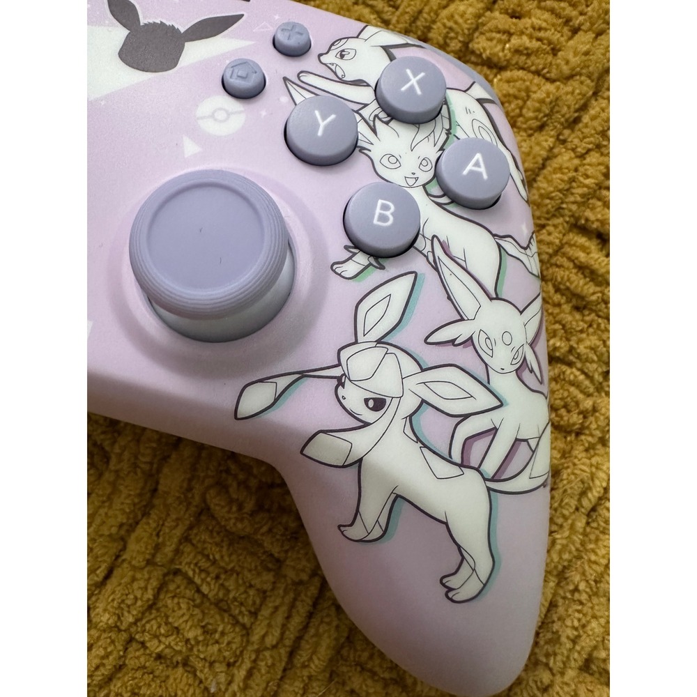 Hori Wireless Horipad Nintendo Switch OS Purple Excellent Eevee Evolutions - Picture 9 of 13